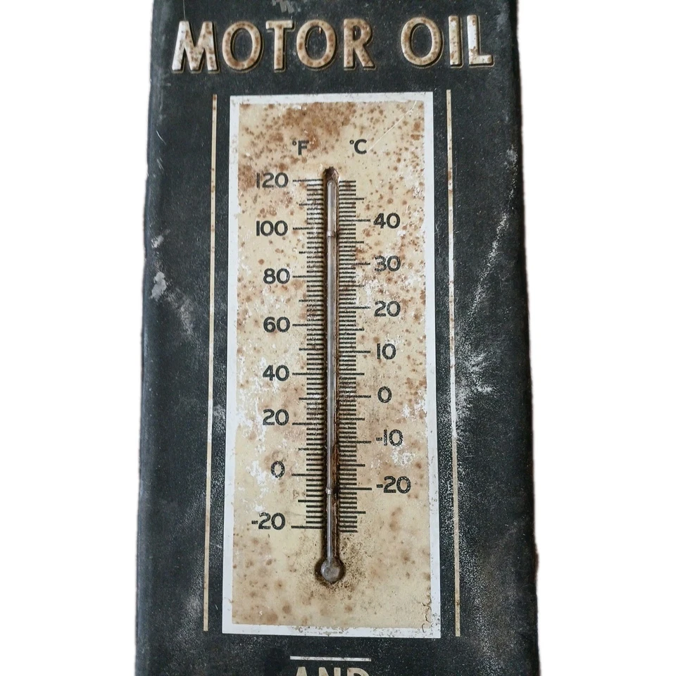 Placa de parede vintage de estanho Texaco óleo e gasolina 16" - Imagem 2 de 4