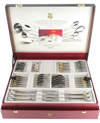 WMF Cromargan Besteck Set Ambiente Charm Vergoldet 6 Personen Edelstahl 42 Teile - Bild 1 von 4