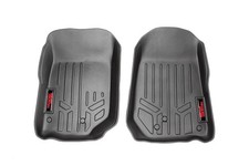 Rough Country Front Floor Mats for 1997-2006 Jeep Wrangler TJ - M-60200