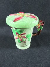 Carlton Ware Apple Blossom Pattern Lidded Cocoa Mug c.1950