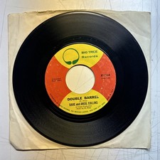 Dave & Ansil Collins Double Barrel 45 7" Vinyl 1970 Big Tree BT115 NM
