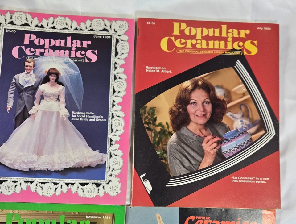 Revista Cerámica Popular De Colección 14 Ediciones 1980-1989 Catálogo Completo Cerámica Foto 4 de 4