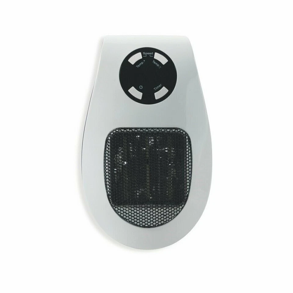 KOOPER Mini Termoventilatore 900 W 2 velocita' Timer 1-12 h Temp. da 15 a 30 gr. - Immagine 3 di 4