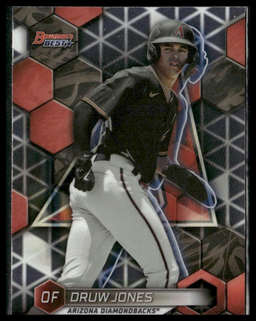 Druw Jones 2023 Bowman's Best Top Prospects #TP-8 Arizona Diamondbacks