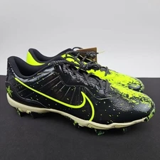 Nike Alpha Huarache 4 Keystone 'Black/Life Lime' Men's Size 11.5 FV6098-001 New