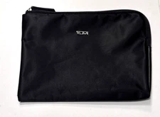 TUMI Amenity Travel Toiletry Black Bag Case Kit Delta First Class