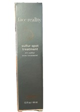 Face Reality Skincare Sulfur 6  Spot Acne Treatment 1.5 fl oz/ 44ml NEW