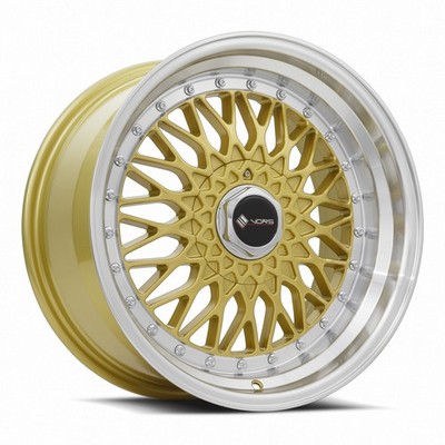 Vors Wheels Rim VR3 17x8.5 5x114.3 ET30 73.1CB Gold Machined Lip