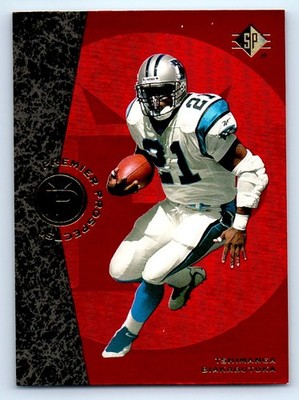 1996 SP #8 Tshimanga Biakabutuka RC Carolina Panthers