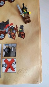 Rare King Leo's Castle LEGO 6098 / 6091 with instructions 99% Complete- 2000