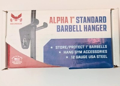 Iron American Alpha 1  Standard Barbell Hanger