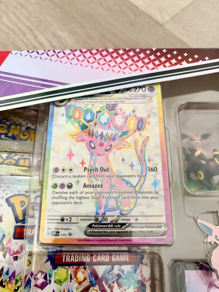 Prismatic Evolutions Premium Figure Collection SEALED ( IN HAND ) READY TO SHIP - Image 3 of 4