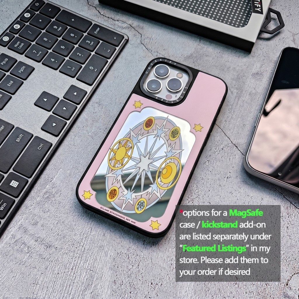 Cardcaptor Sakura Case for iPhone 13-17 optional MagSafe