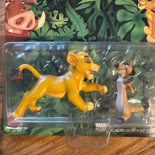 Disney Lion King Simba And Timon Vintage Collectible Figure New Sealed 2001 - Picture 3 of 8