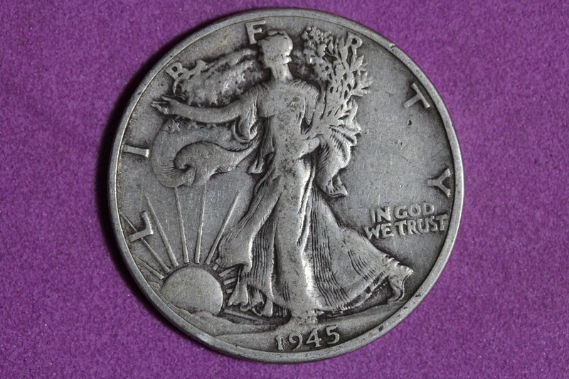 ESTATE FIND 1945 D Walking Liberty Half Dollar #K59895