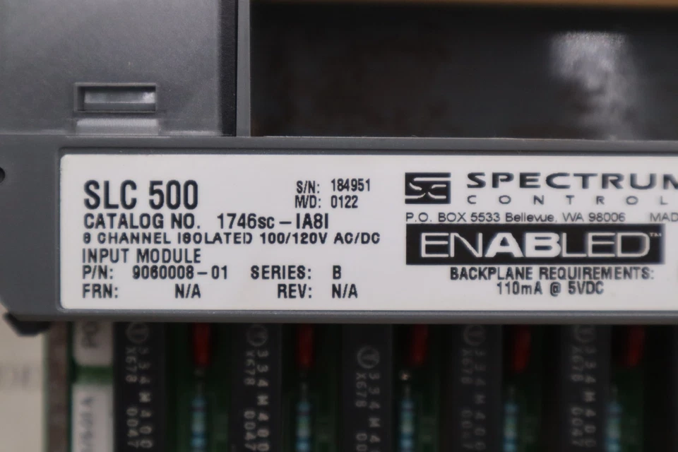 NEW IN BOX SPECTRUM 1746sc-IA8I SER B PLC INPUT MODULE STOCK 5196CC - Image 2 of 4