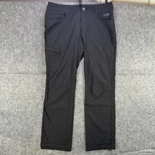 Outdoor Research Pants Womens 8 Black Ferrosi Short Hiking Softshell Stretch