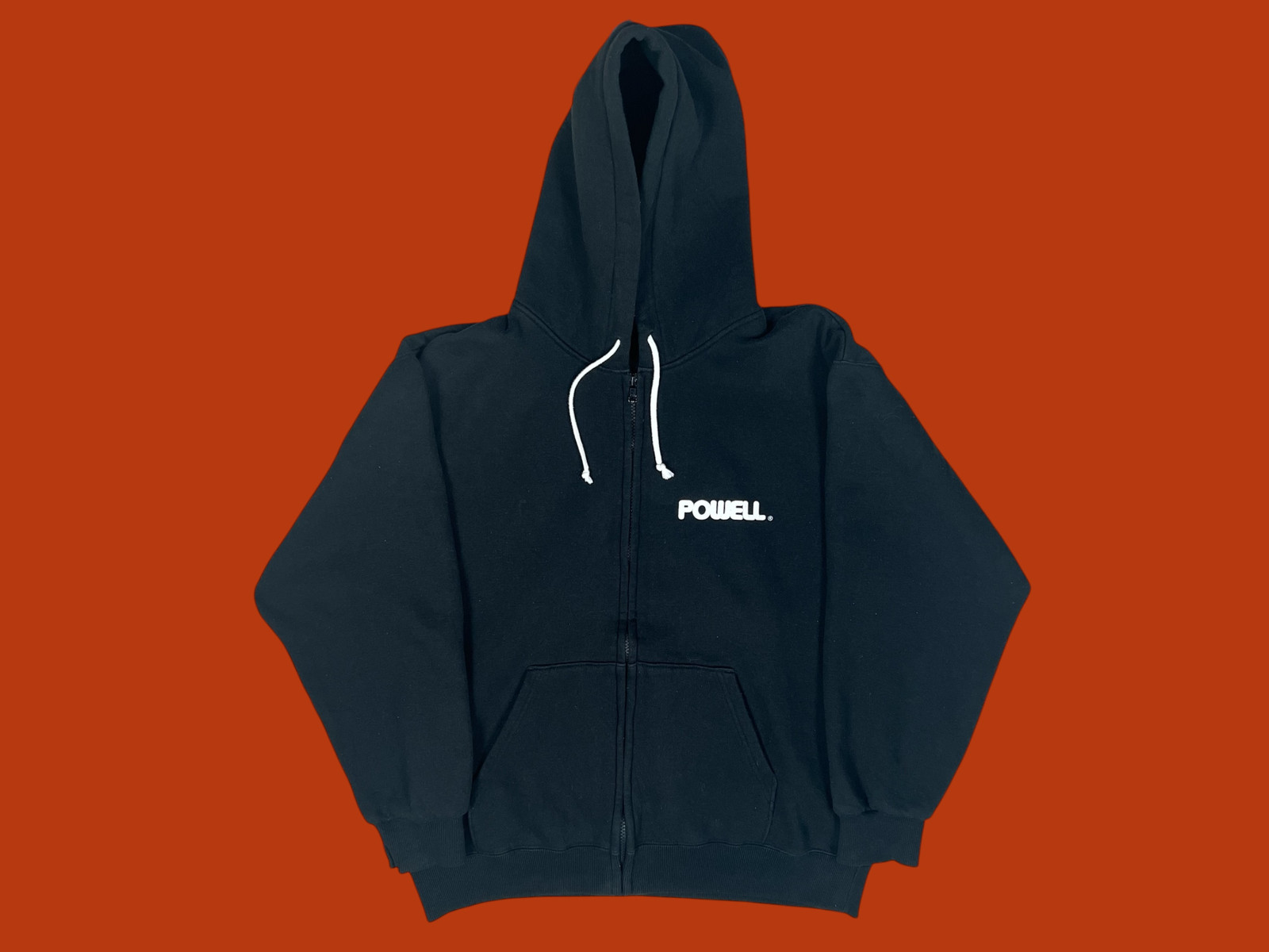 Vintage Powell Peralta Bones Skateboarding Full Zip Hoodie