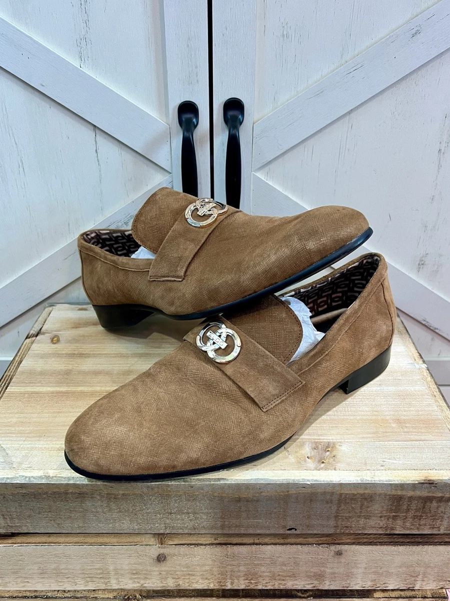 Aldo Style Dress Shoes Men\'s 13 Oxford Brown Faux Suede Business Casual Preppy Aldo Style Dress Shoes Men main image 4
