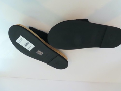Nuevo sin caja Chanel Terry Negro/Perla Imitación Logo CC Diapositivas Talla 38/US 8 - Imagen 10 de 12