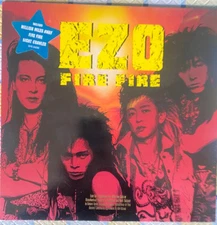 "EZO"  1989  FIRE FIRE ORIGINAL VINYL LP   , Geffen Records GHS 24230