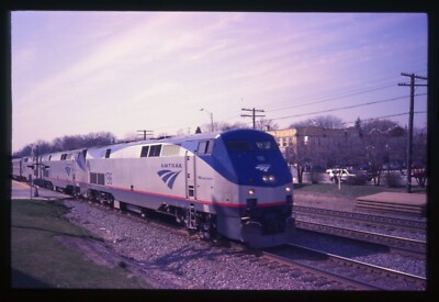 Railroad Slide - Amtrak #136 Locomotive 2004 Westmont Illinois ...