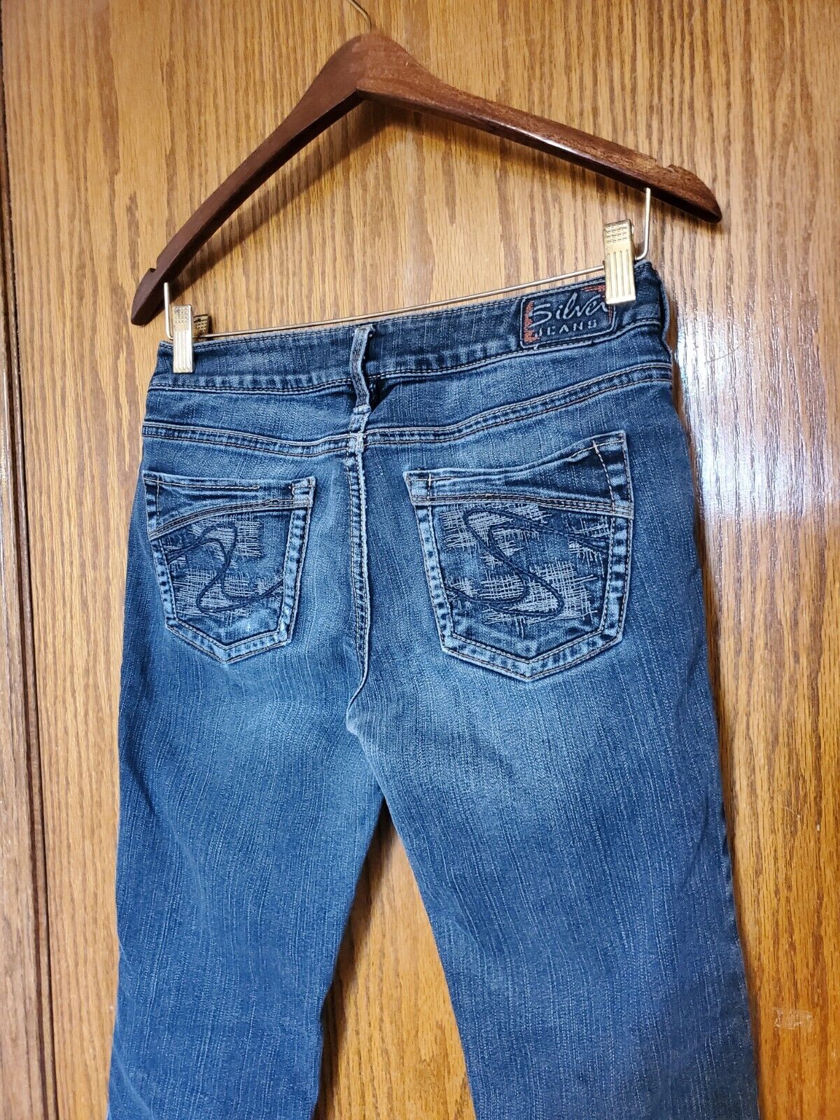 Silver aiko bootcut jeans Sz 27 X 33"  Western Gl… - image 1