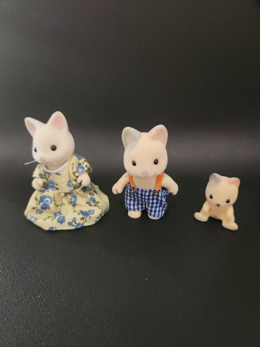 Sylvanian Families Calico Critters The Whiskers Cat Family Sylvanian Families Calico Critters The Whiskers Cat Family