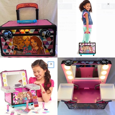 barbie rolling vanity playset