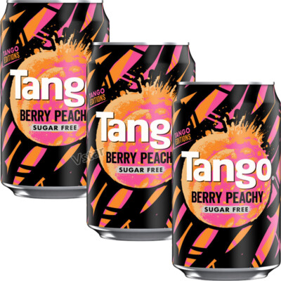 Tango Dark Berry, Orange, Apple, Berry & Paradise Punch Soft Drink