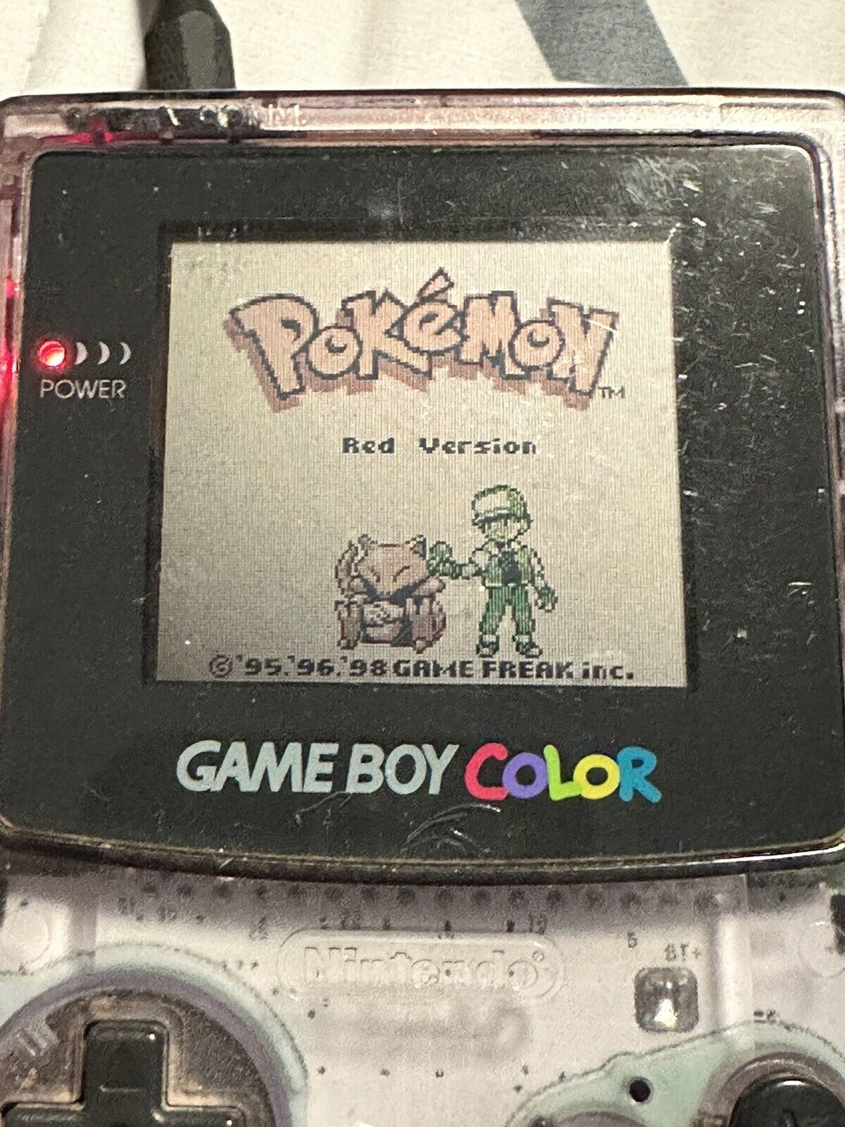 Pokémon Red (1999/2000) (NES) - Bootleg 