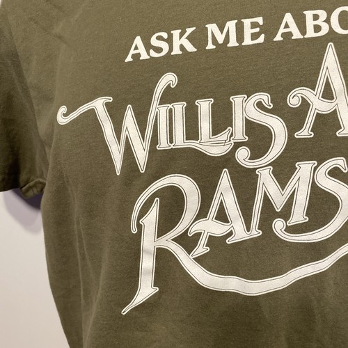 Ask Me About Willis Alan Ramsey T-Shirt - Medium Green w White Logo - Preowned - Bild 3 von 22