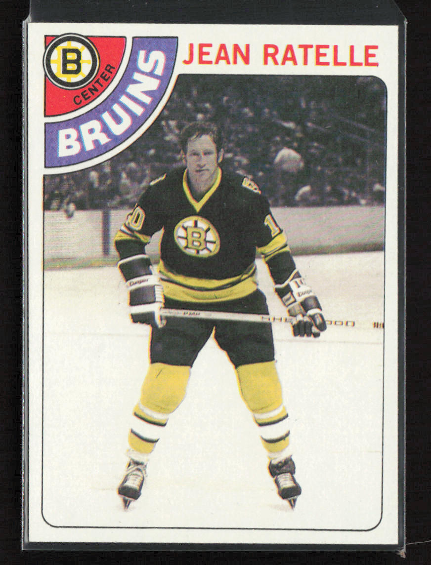 1978-79 Topps #155 Jean Ratelle Boston Bruins NM