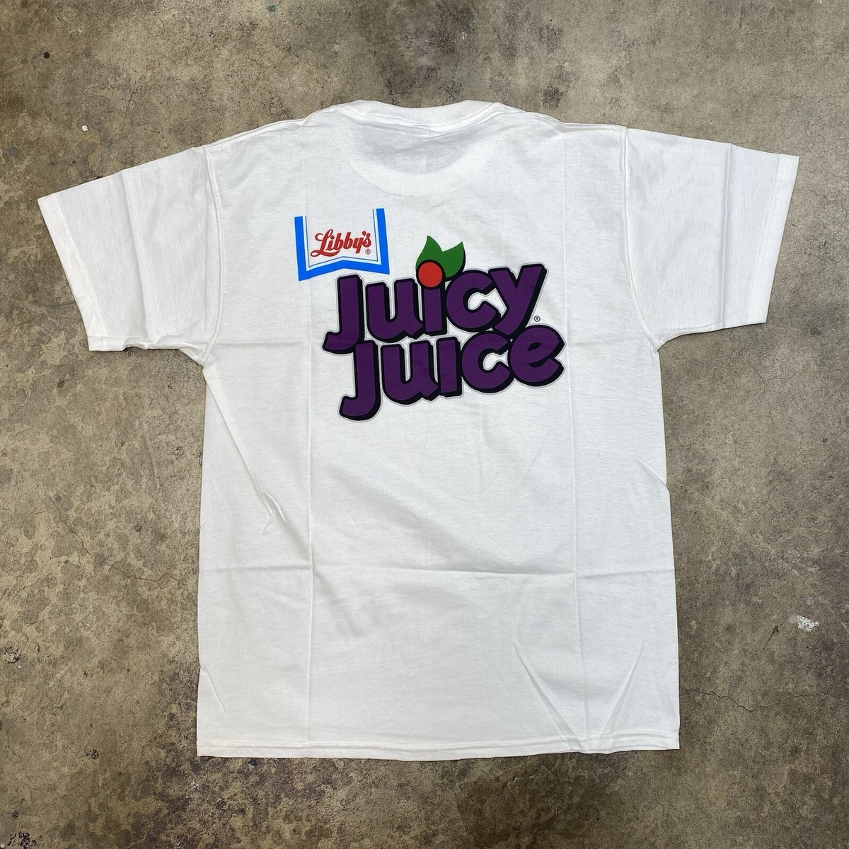 Vintage Juicy Juice Shirt Large Libby Fruit Juice Snack Drink 90s