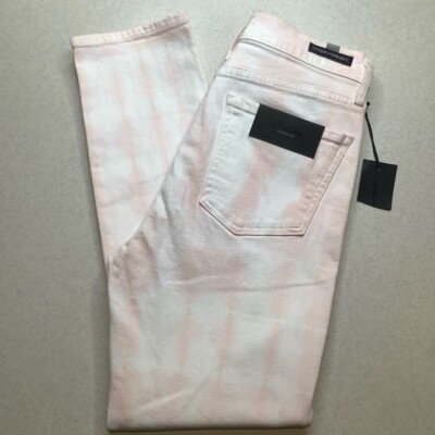 Citizens Of Humanity Olivia Crop High Rise Slim 27 Rose Water Tie Dye NWT