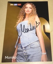 Monika Gajek DSDS 2023 Autogrammkarte Original signiert Autogramm Karte TV #14