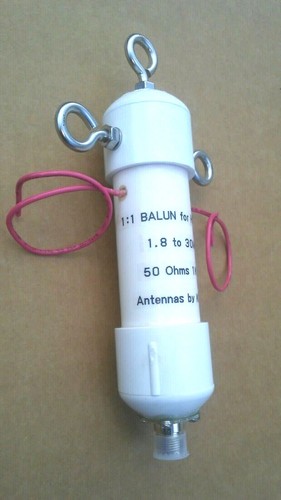 1:1 BALUN Z RDZENIEM POWIETRZNYM DO DIPOLI ANTENOWYCH HF 1,8 DO 30 MHZ 1KW 50 OMÓW - Zdjęcie 2 z 5