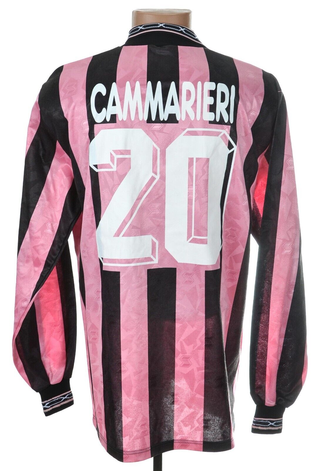 1996-98 Palermo *MATCH ISSUE* home jersey (#15) - XL