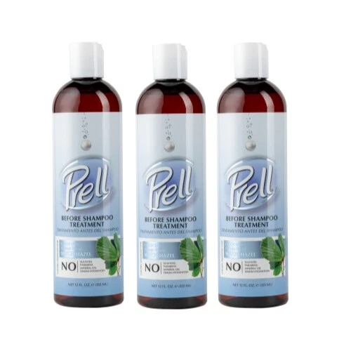 PRELL Before Shampoo Treatment: Damage Shield, 12 fl.oz for, Damaged Hair 3 Pack - Picture 1 of 10