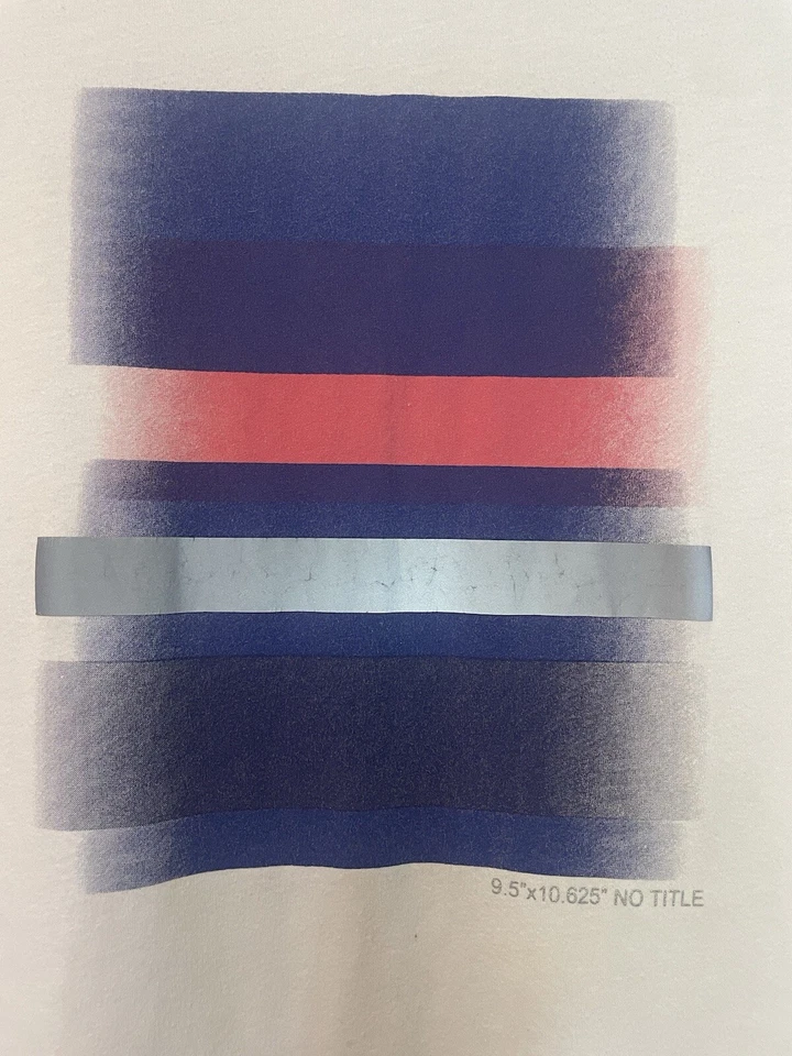 Madison Supply Mens Size L White Short Sleeve Graphic Cotton Polyester T-Shirt Foto 2 de 4