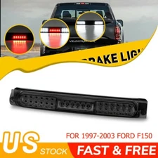 For 1997 - 2003 Ford F150 Black/Smoked LED 3rd Tail Brake Light Third Stop Lamp