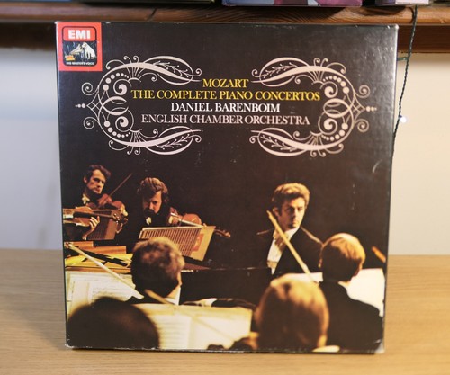 SLS 5031 Mozart Complete Piano Concertos Daniel Barenboim 12LP EMI Box Set NM