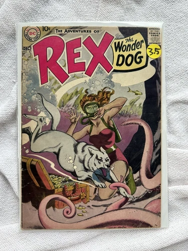 Rex the Wonder Dog #42 (Golden Age DC, 1958) GD+