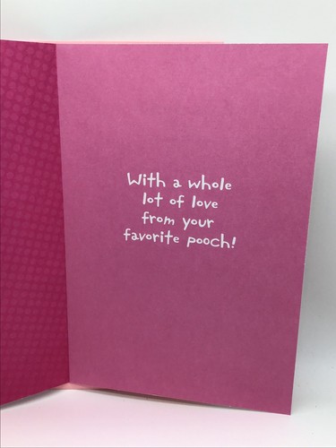 Hallmark Happy Mother’s Day Card MOM FROM THE DOG 8x5.5 - Picture 2 of 2
