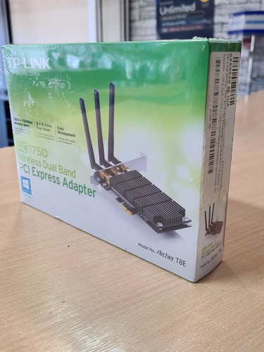 TP-LINK Archer T8E AC1750 Wireless Dual Band PCI Express Adapter NEW SEALED - 第 6/11 張圖片