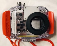 Nikon Waterproof Camera Case WP-CP3 for Coolpix 4600  5600- Red/Clear 