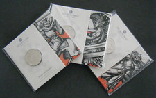 2023 Myths and Legends 3 x £5 Coin Royal Mint Packs Merlin Arthur Morgan Le Fay