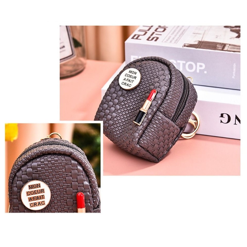 Portamonete Mini Kiss Lock - Piccolo E Carino Per Monete E Rossetto