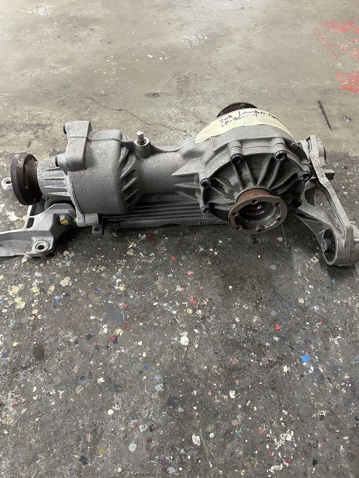 Lamborghini Gallardo Audi R8 Front Differential 0AZ409149 AWD Transmission Used