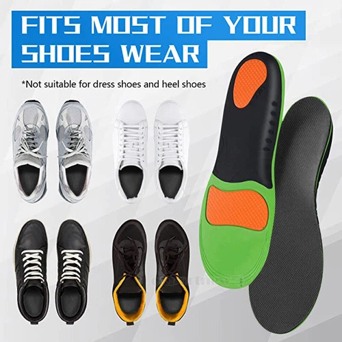 Work Boots Feet Arch Support Orthotic Plantar Fasciitis Gel Cushion Shoe Insoles - Picture 13 of 20